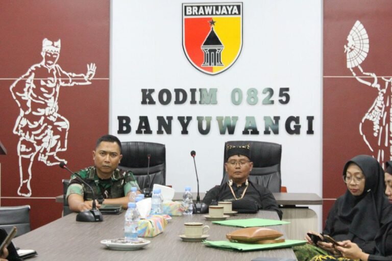 Dandim Banyuwangi Laksanakan Vicon Satgas Pembangunan Koperasi Merah Putih Jawa, Dorong Akselerasi Gerai dan Pergudangan Desa