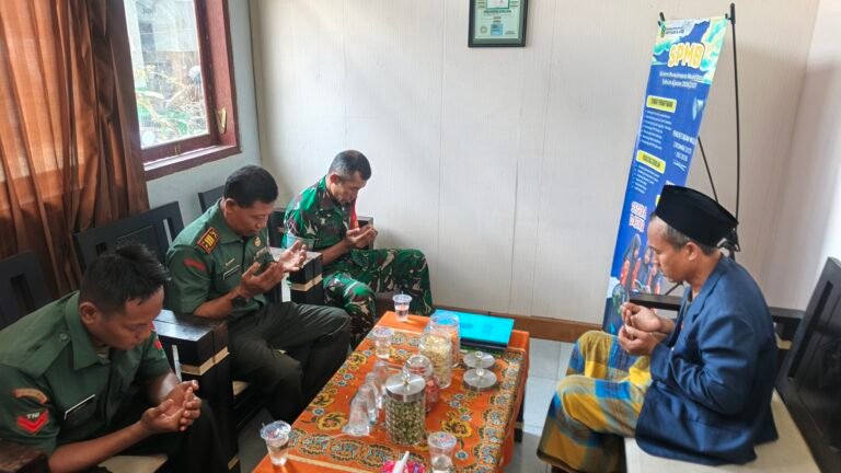 Danramil Purwoharjo Laksanakan Komunikasi Sosial dengan Pengasuh Ponpes Al Atiq